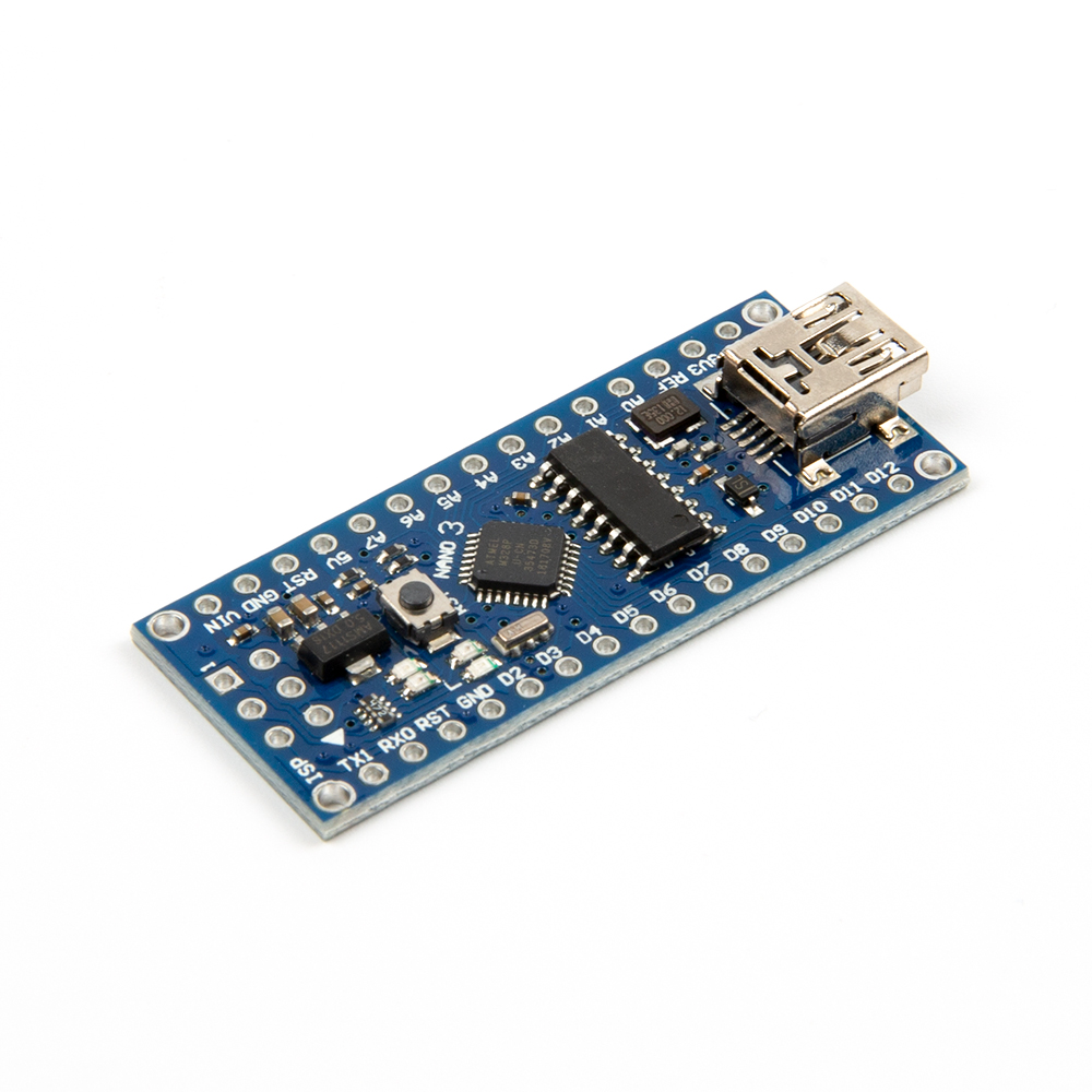 Контроллер Arduino Nano V3.0 CH340 Atmega328P, с кабелем, нераспаянный